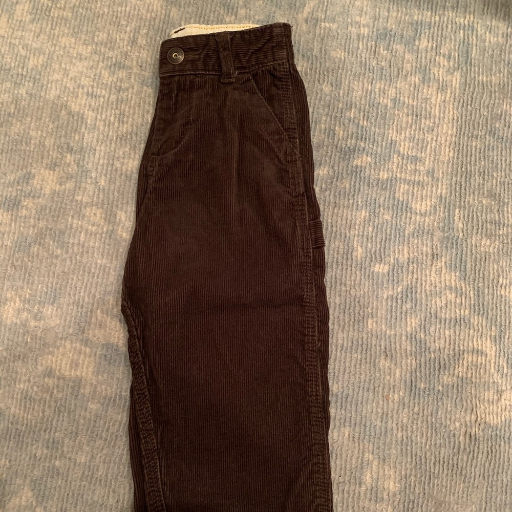Brown corduroy pants